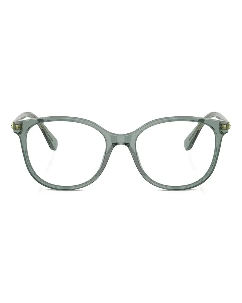 Swarovski Brille mit rundem Gestell - Grün Grün