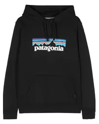 Patagonia P-6 Logo Uprisal Hoodie Schwarz