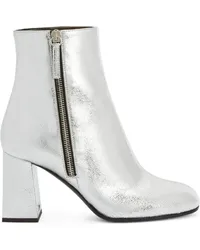 Giuseppe Zanotti Klassische Stiefeletten Silber