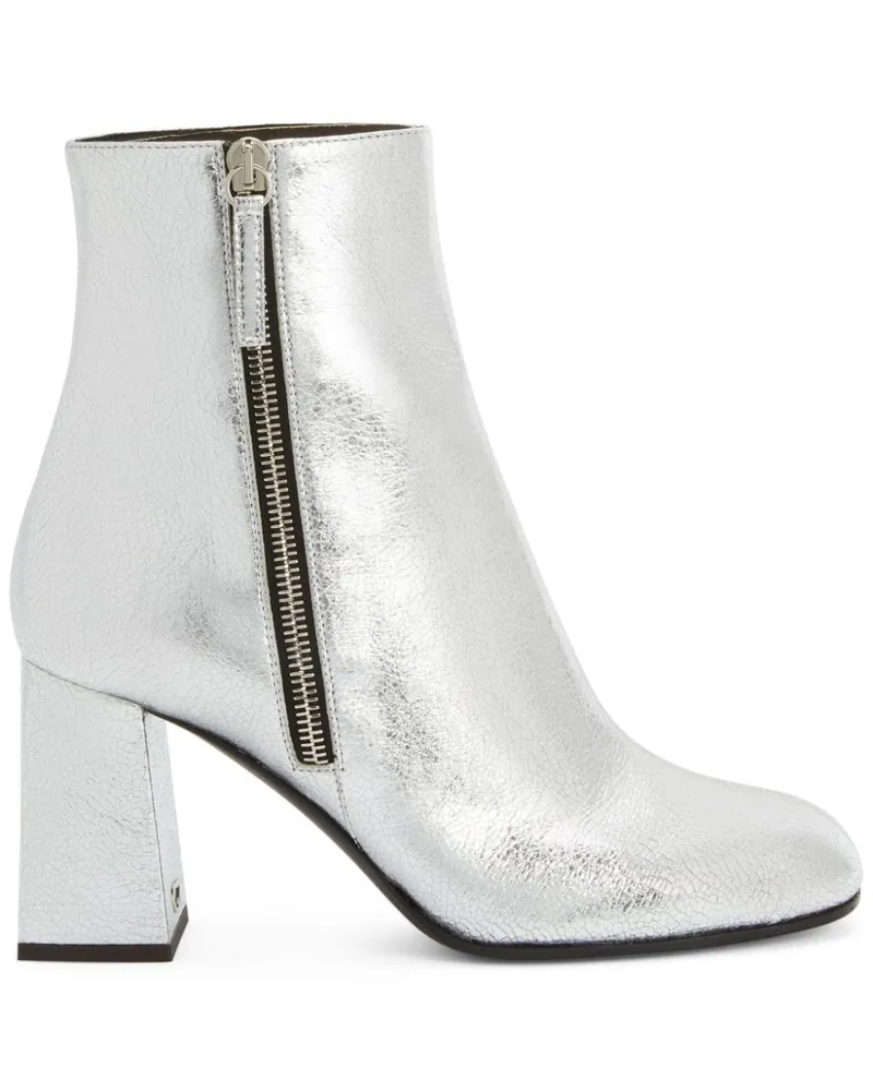 Giuseppe Zanotti Sveva Stiefeletten 80mm - Silber Silber