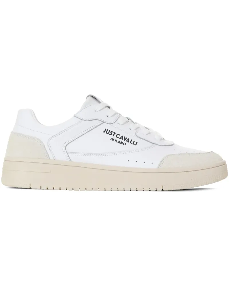 Just Cavalli Sneakers mit Logo - Weiß Weiß