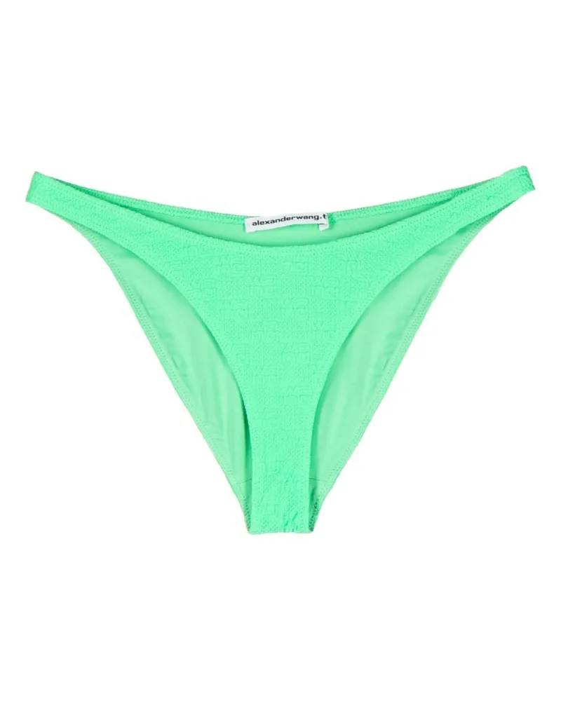 Alexander Wang Hoch geschnittenes Bikinihöschen - Grün Grün