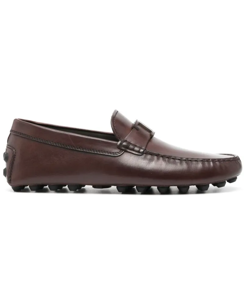 TOD'S T Timeless Gommino Bubble Loafer - Braun Braun