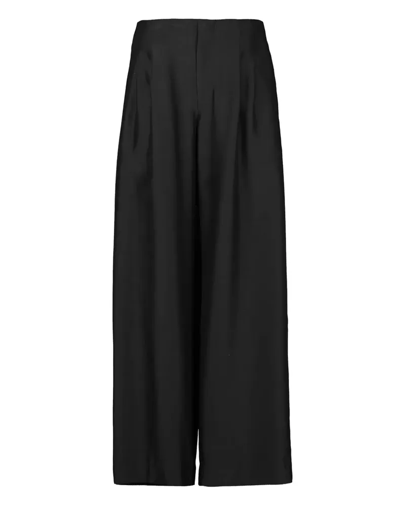 STAUD pleated trousers - Schwarz Schwarz