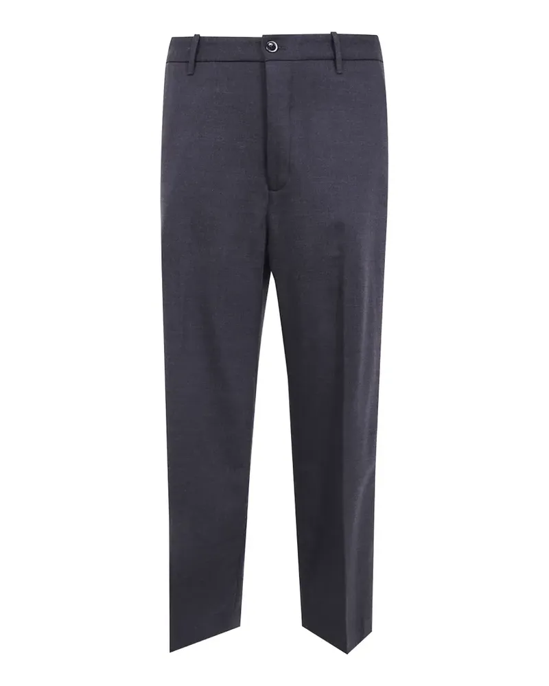 nine:inthe:morning Apollon Hose mit weitem Bein - Braun Braun