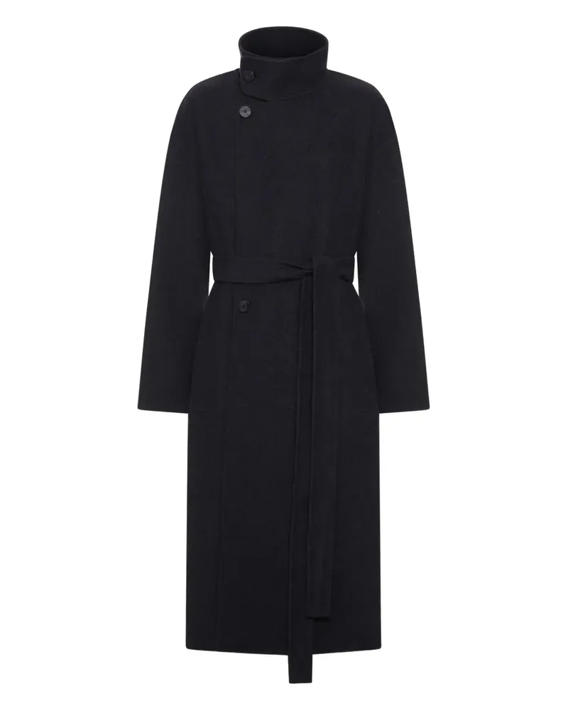 Fear of God Rollkragenmantel mit Gürtel - Schwarz Schwarz