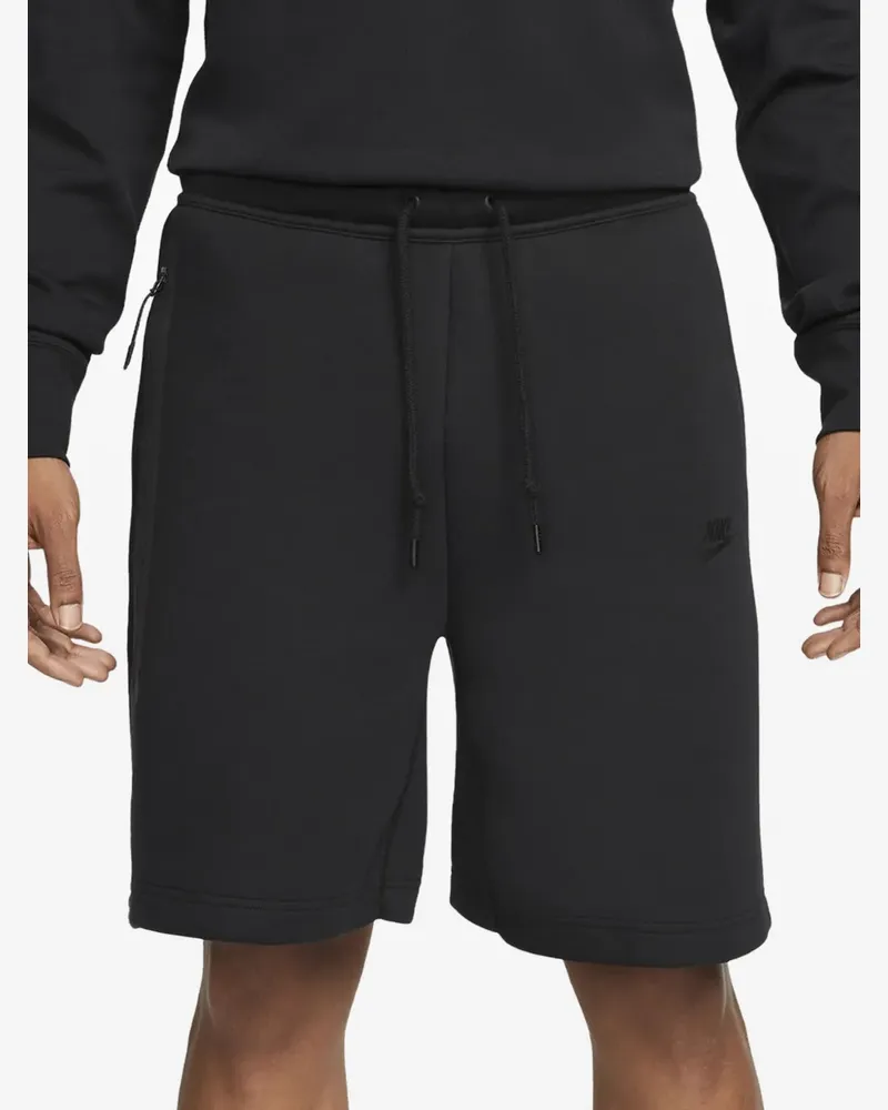 Nike Joggingshorts mit Logo-Print - Schwarz Schwarz