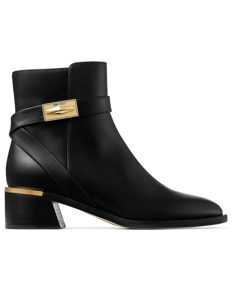 Jimmy Choo Diantha Stiefel 45mm - Schwarz Schwarz