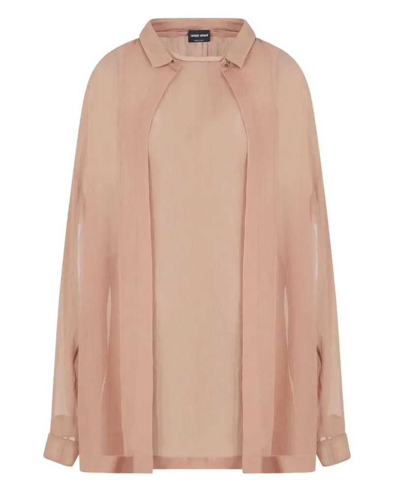 Giorgio Armani Bluse aus Seide - Rosa Rosa