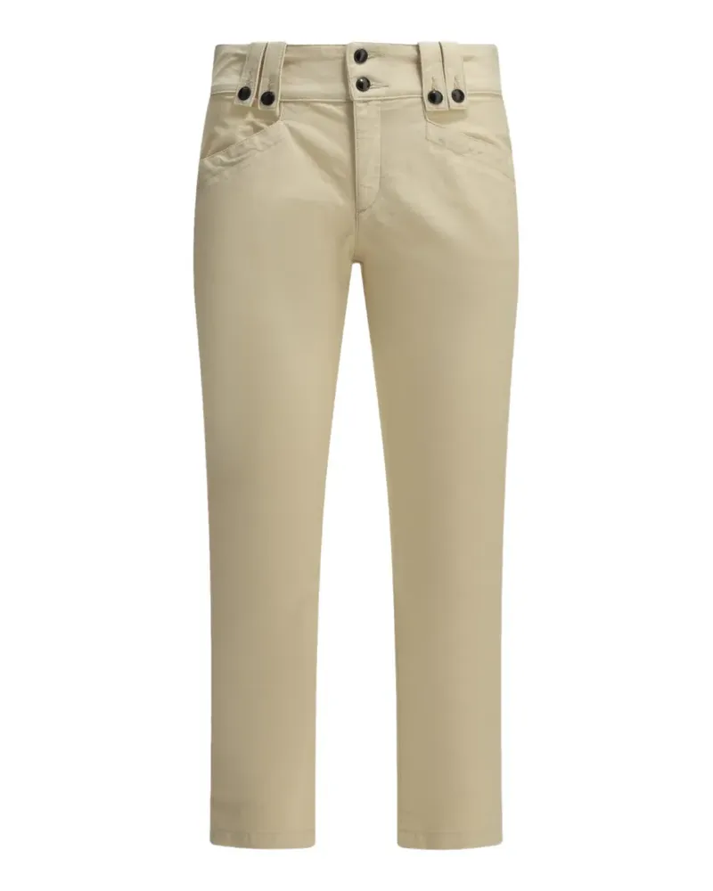 Isabel Marant button-detail trousers - Nude Nude