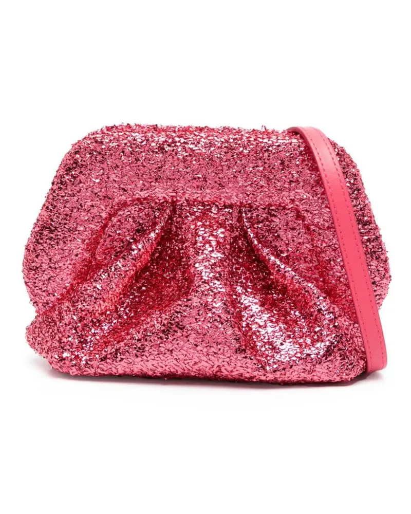 THEMOIRÈ Gea Sparkling Clutch Rosa