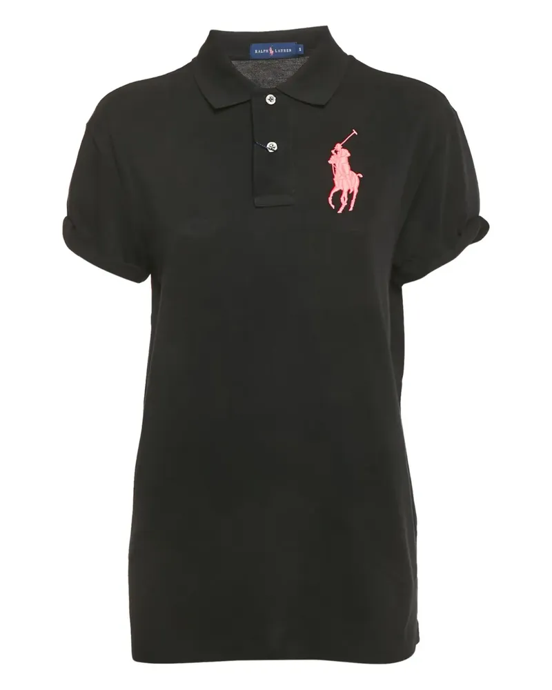 Ralph Lauren Klassisches Poloshirt - Schwarz Schwarz