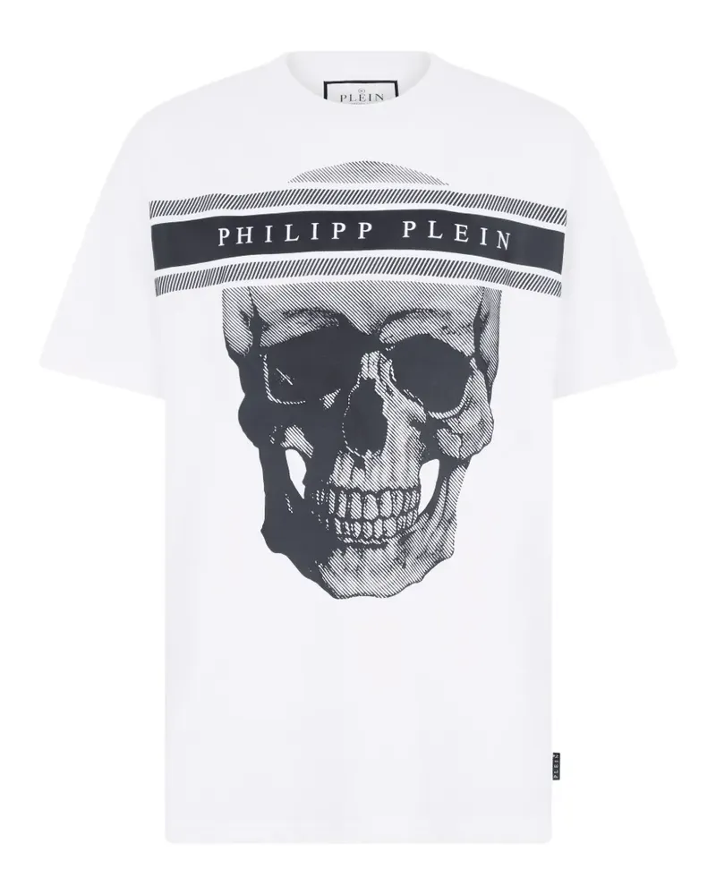 Philipp Plein skull-print T-shirt - Weiß Weiß