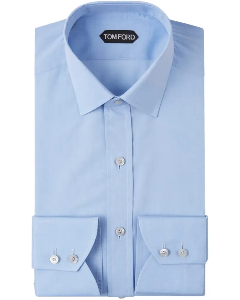 Tom Ford Klassisches Hemd - Blau Blau