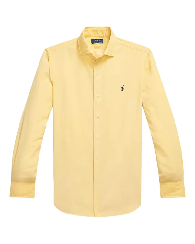 Ralph Lauren Custom Fit corduroy long sleeve shirt - Gelb Gelb