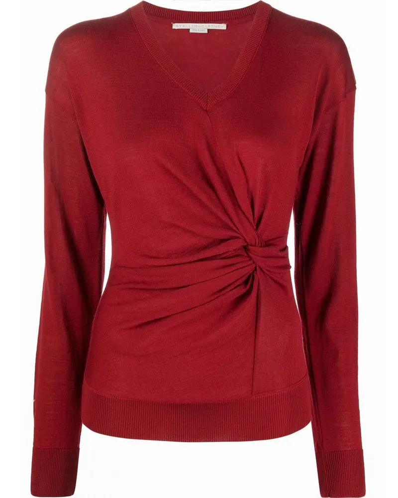 Stella McCartney Drapiertes Top Rot