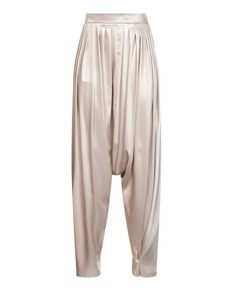 Giuseppe di Morabito Bundfaltenhose mit drapiertem Schritt - Nude Nude