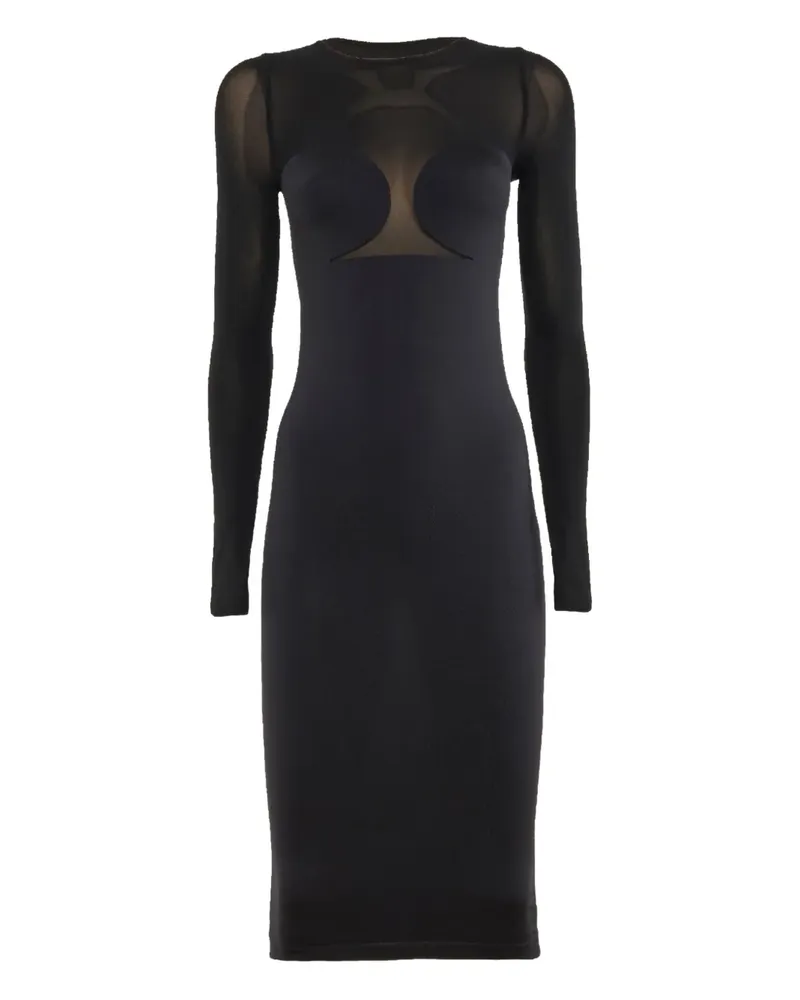 Wolford Oberteil mit langen Ärmeln - Schwarz Schwarz