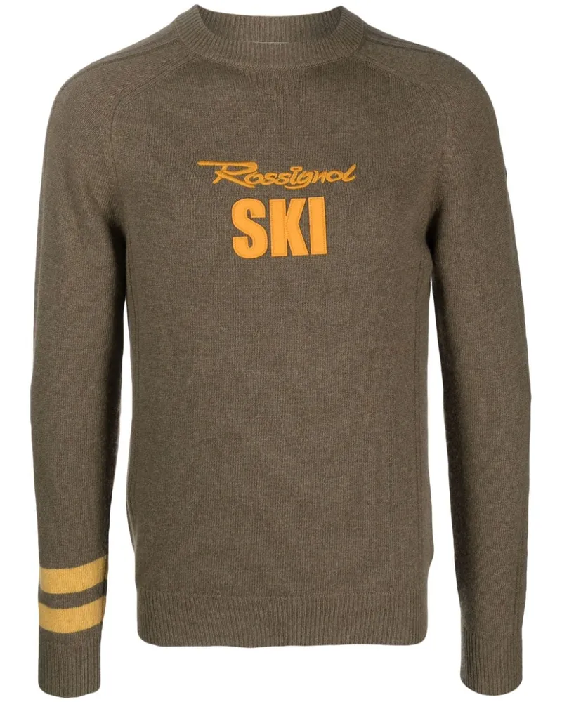 Rossignol Signature Pullover mit Logo-Stickerei - Grün Grün