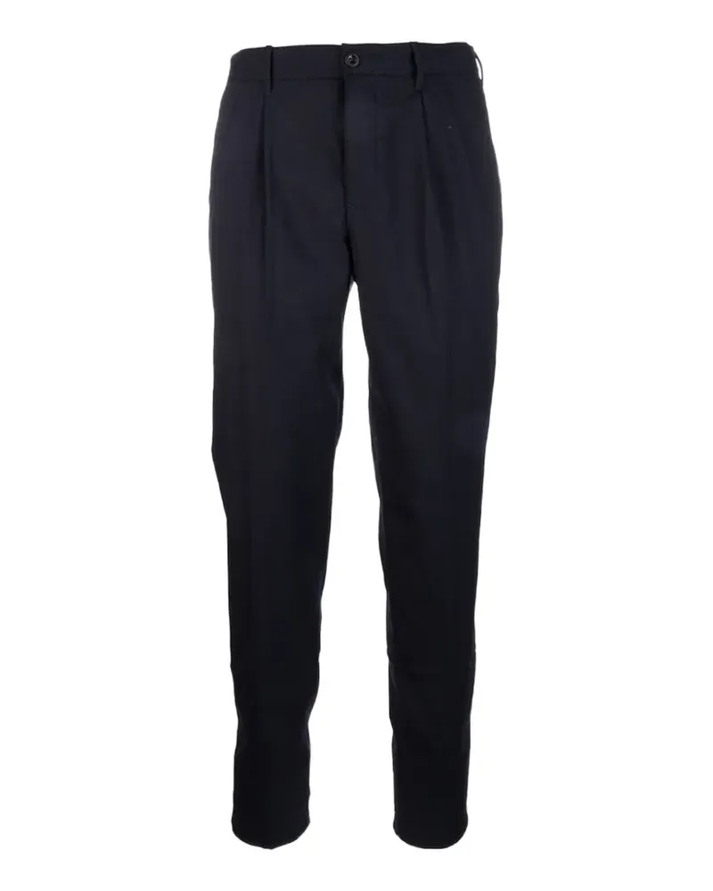 Incotex pleated-front tailored trousers - Blau Blau