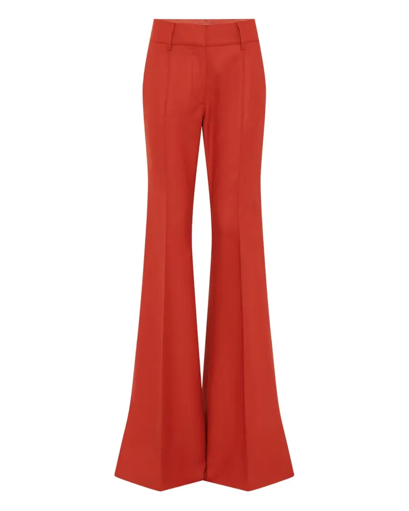 Gabriela Hearst Rhein flared-leg trousers - Orange Orange