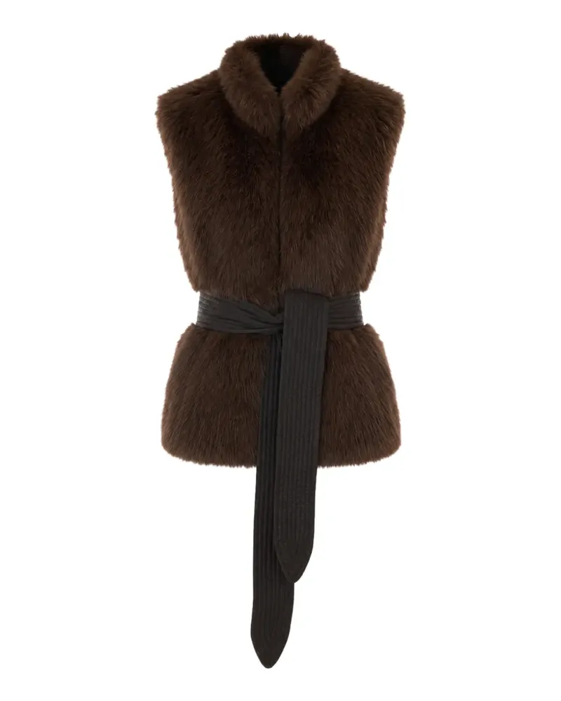 Liu Jo Jacke mit Gürtel - Braun Braun