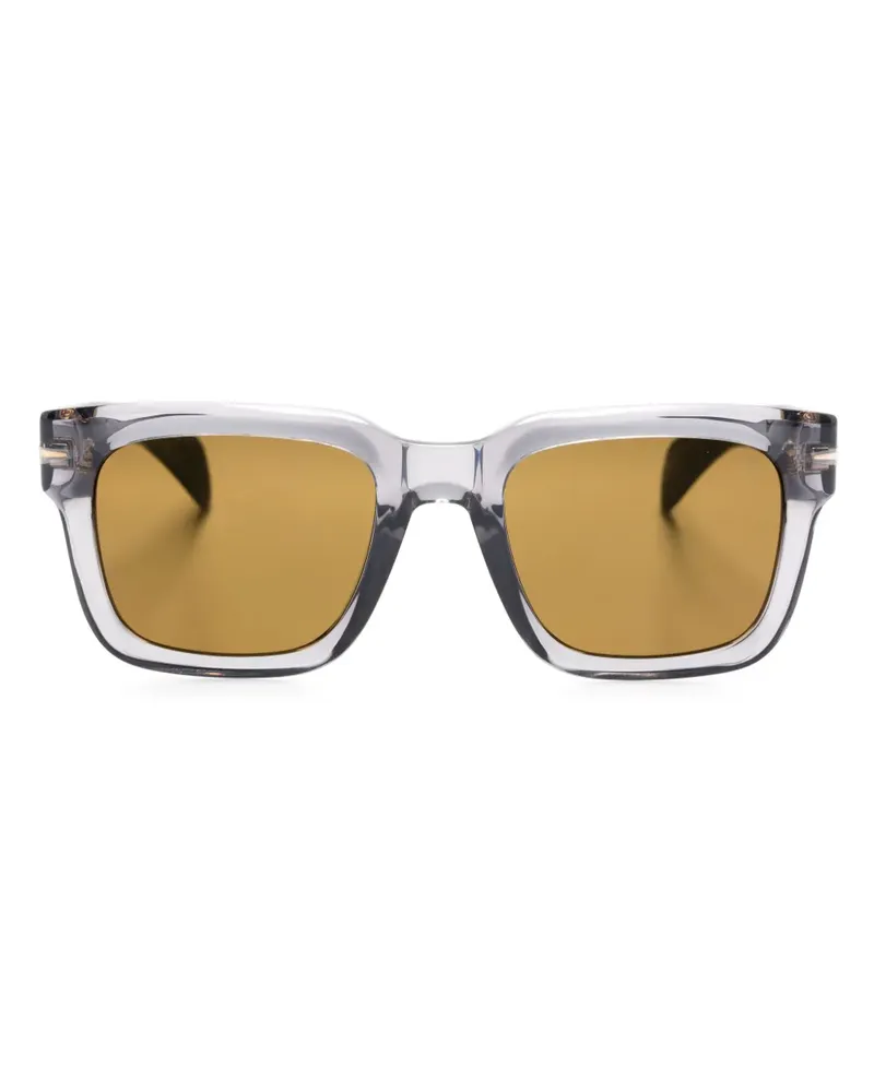 EYEWEAR by DAVID BECKHAM Sonnenbrille mit breitem Gestell - Grau Grau