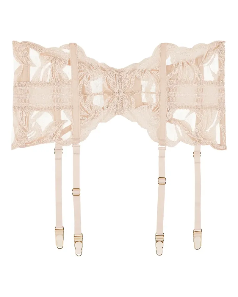 Aubade Into the Groove Strumpfhalter - Nude Nude