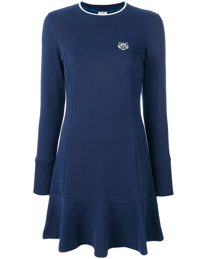 Kenzo Tiger' Kleid - Blau Blau