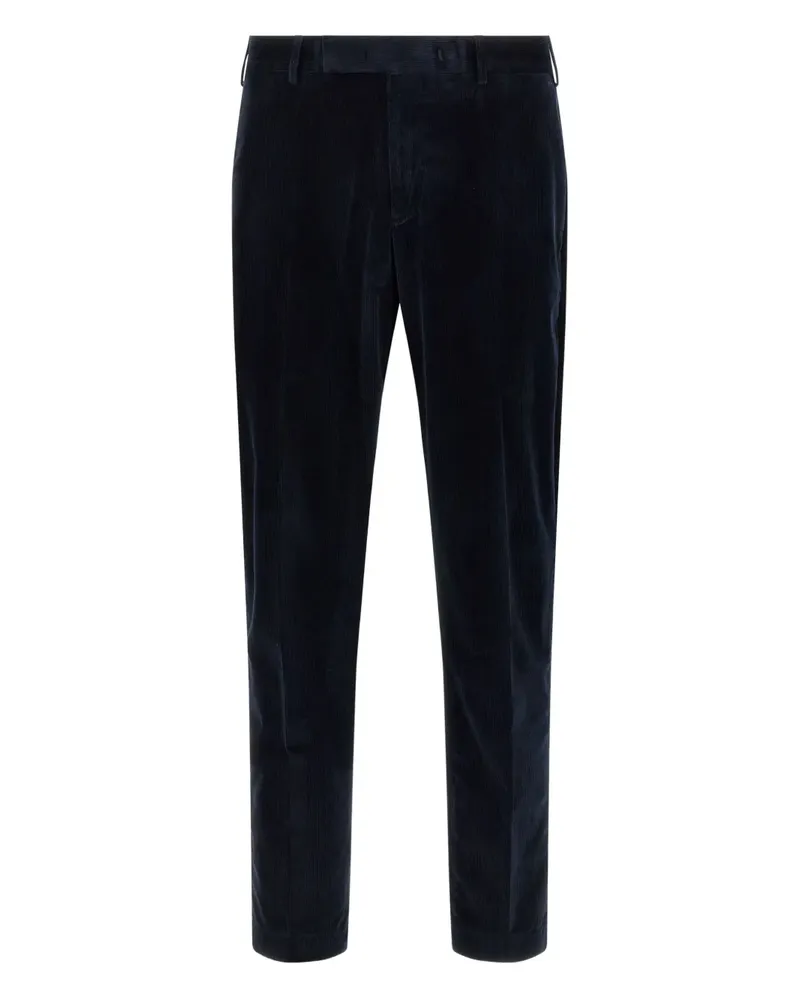 PT TORINO Cordhose mit elastischem Bund - Blau Blau
