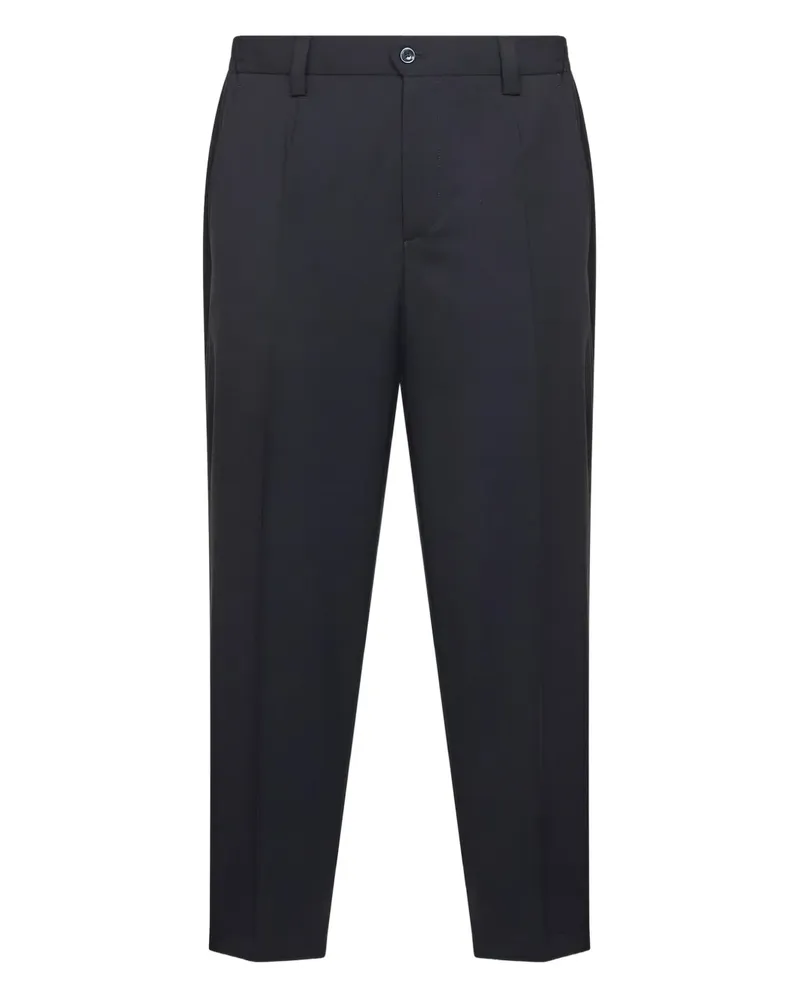 D4.0 button-fastening trousers - Blau Blau