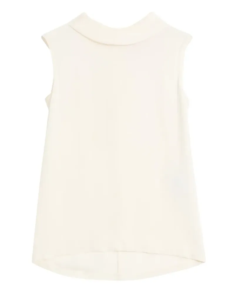 Valentino Garavani Georgette-Bluse - Nude Nude