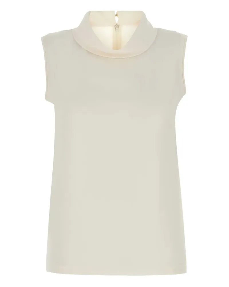 Valentino Garavani Georgette-Bluse - Nude Nude