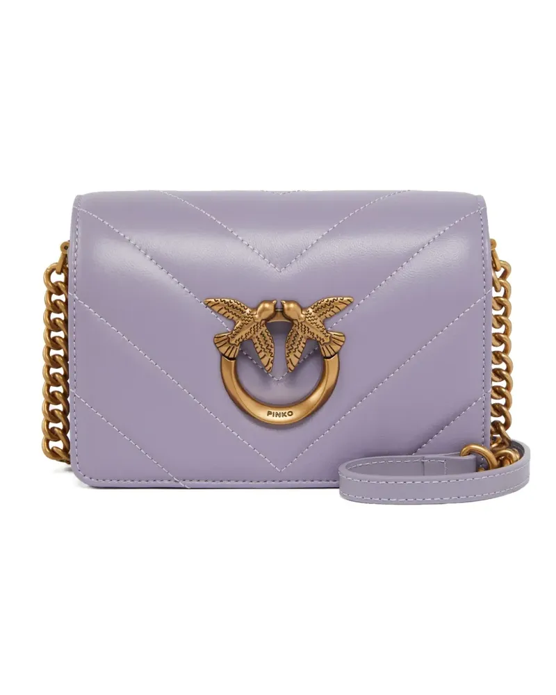 Pinko Mini Love Click Umhängetasche - Violett Violett