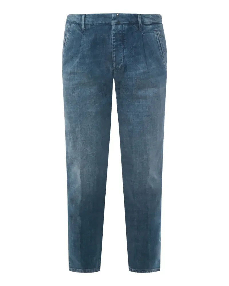 Incotex Blue Division faded-effect jeans - Blau Blau