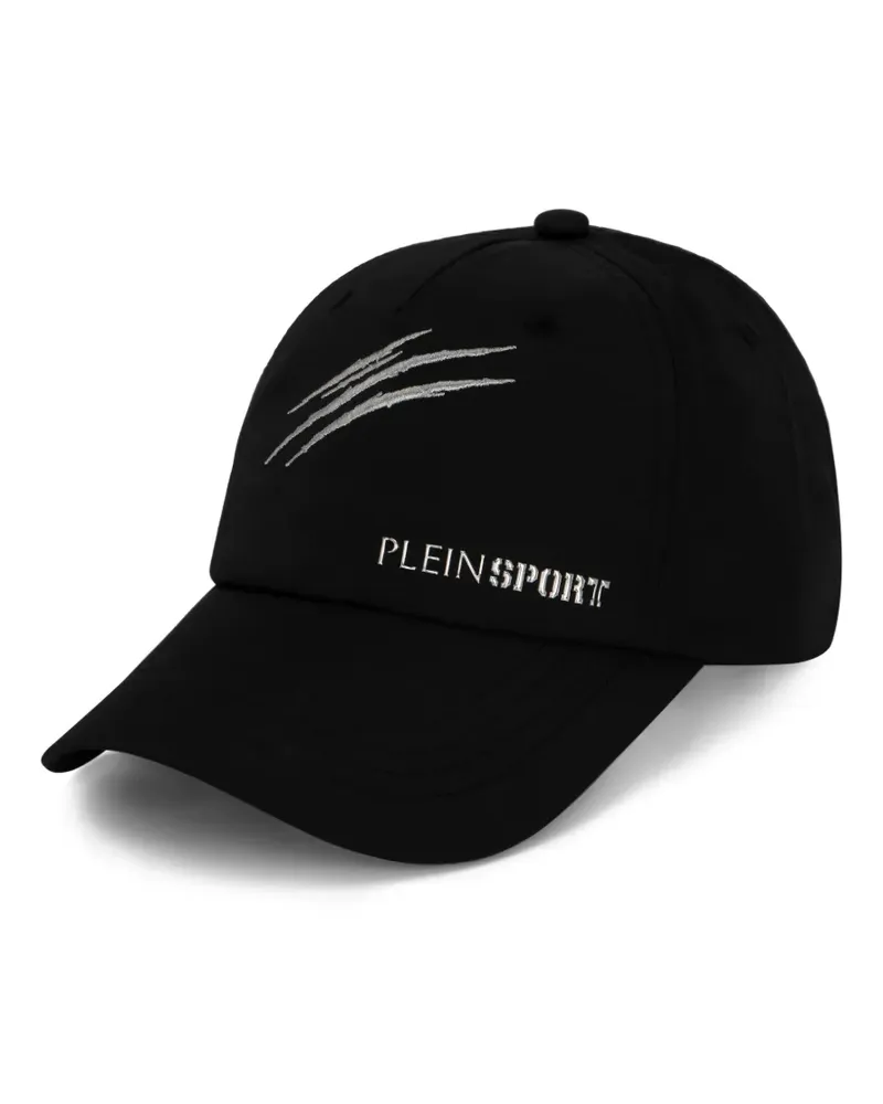 Philipp Plein Baseballkappe mit Logo - Schwarz Schwarz