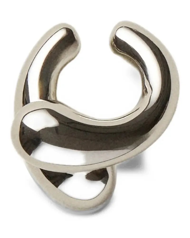 PANCONESI Blow Up single ear cuff - Silber Silber