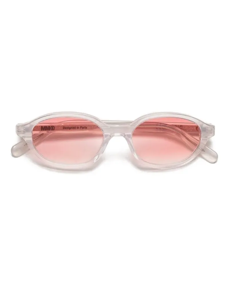 Maison Margiela oval-frame sunglasses - Grau Grau