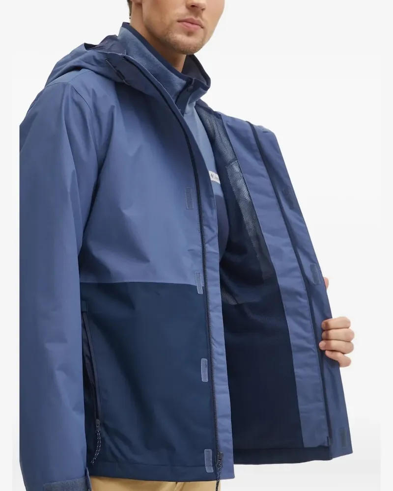 Columbia Sportswear Company Zweifarbige Hikebound Kapuzenjacke - Blau Blau