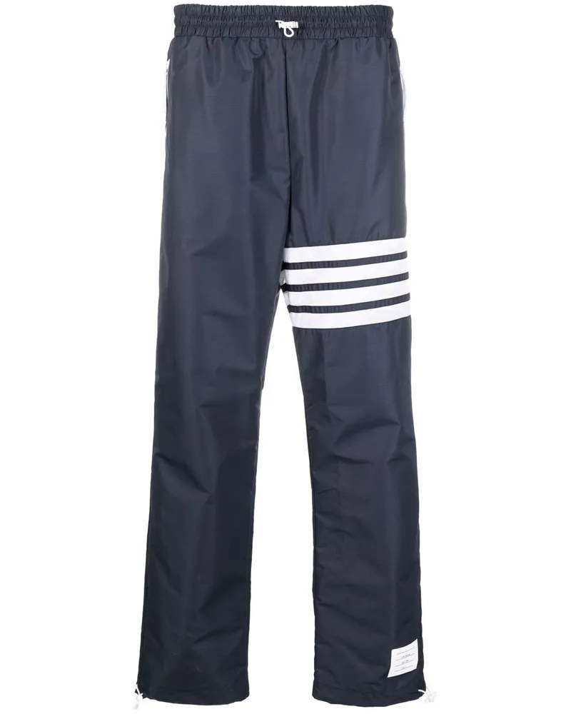 Thom Browne Jogginghose mit Streifen Blau