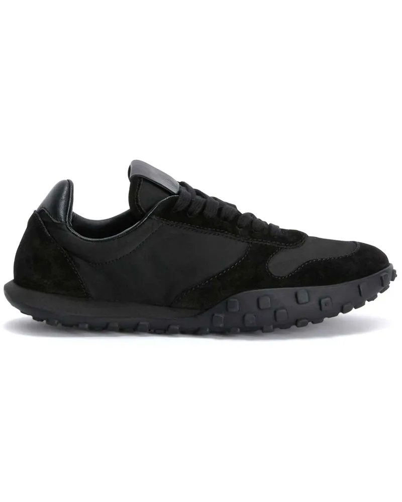 Jil Sander Sneakers mit Logo-Print - Schwarz Schwarz
