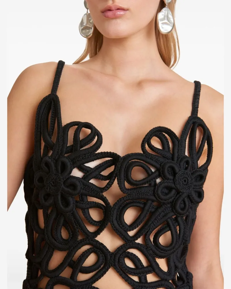Cult Gaia Nalda Kleid - Schwarz Schwarz
