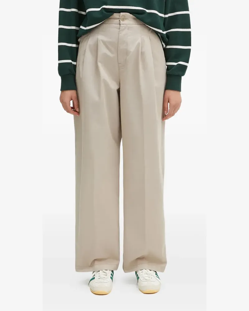 Carhartt WIP Plissierte Hose - Nude Nude