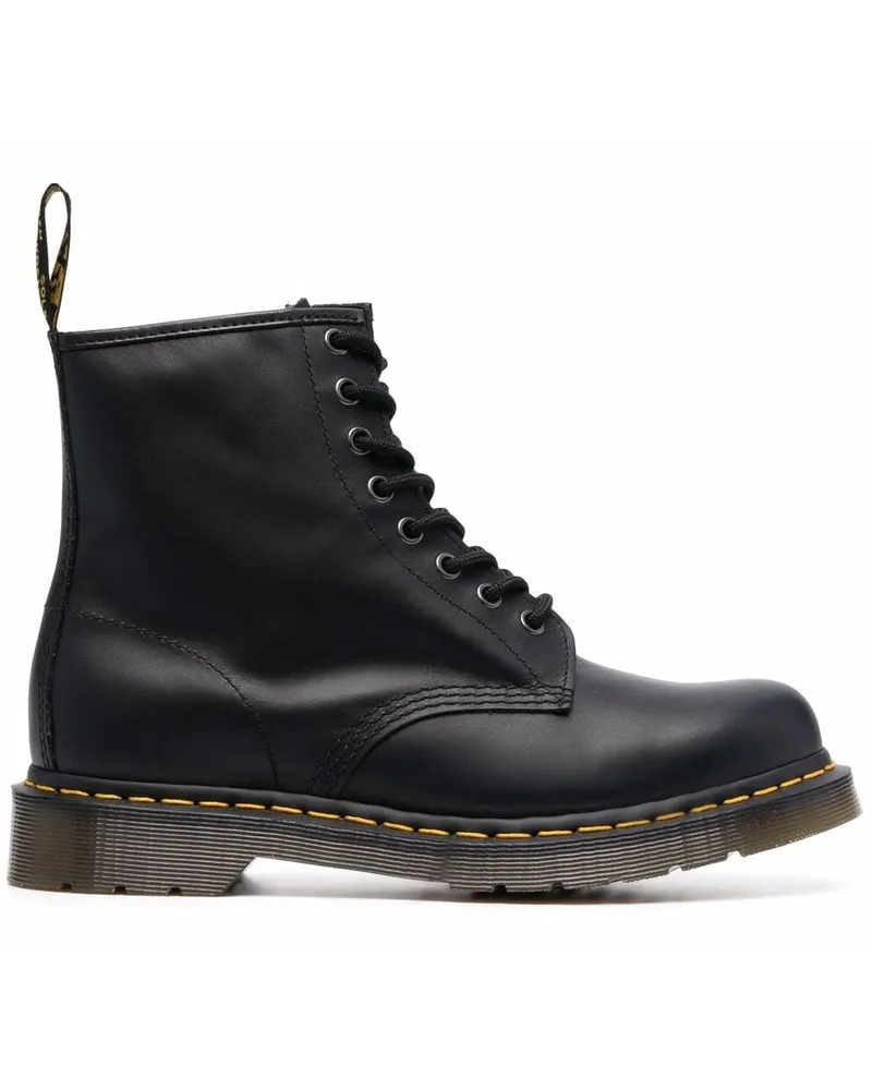 Dr.Martens Schnürstiefel im Military-Look - Schwarz Schwarz