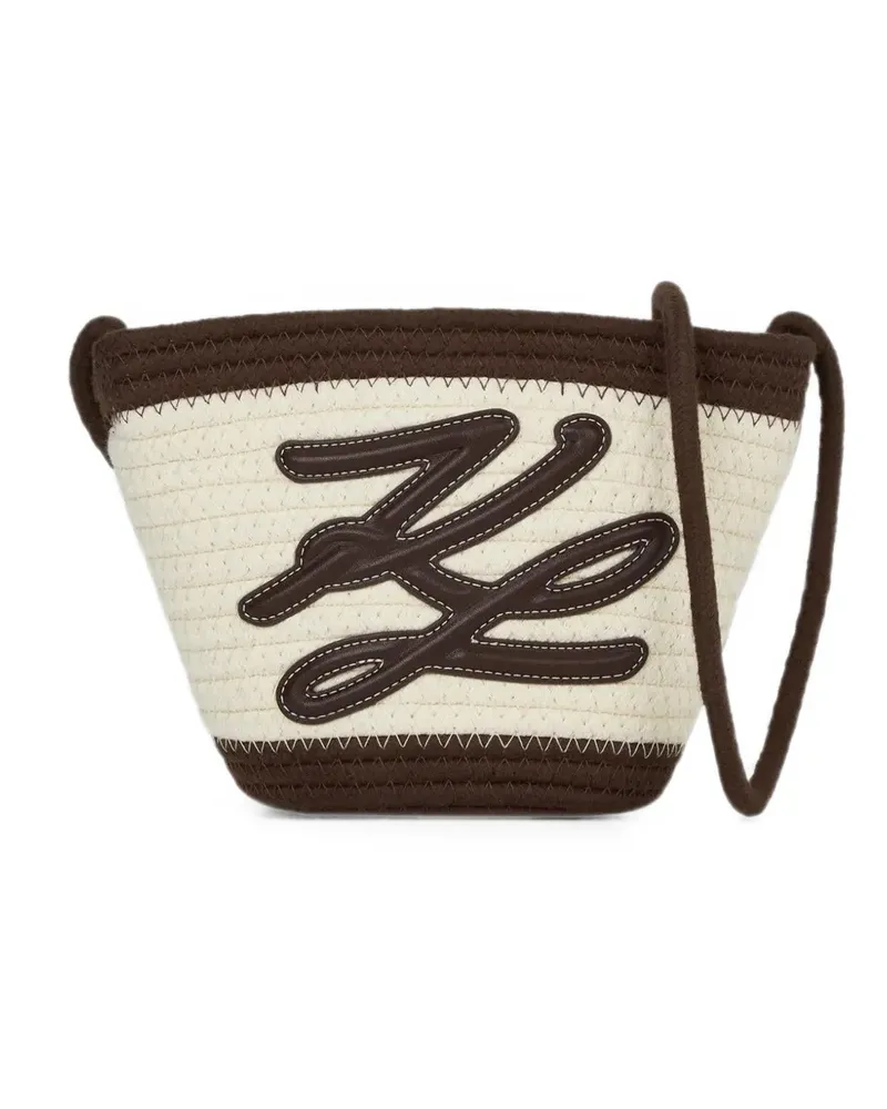 Karl Lagerfeld Kleine K/Autograph Tote Bag - Nude Nude