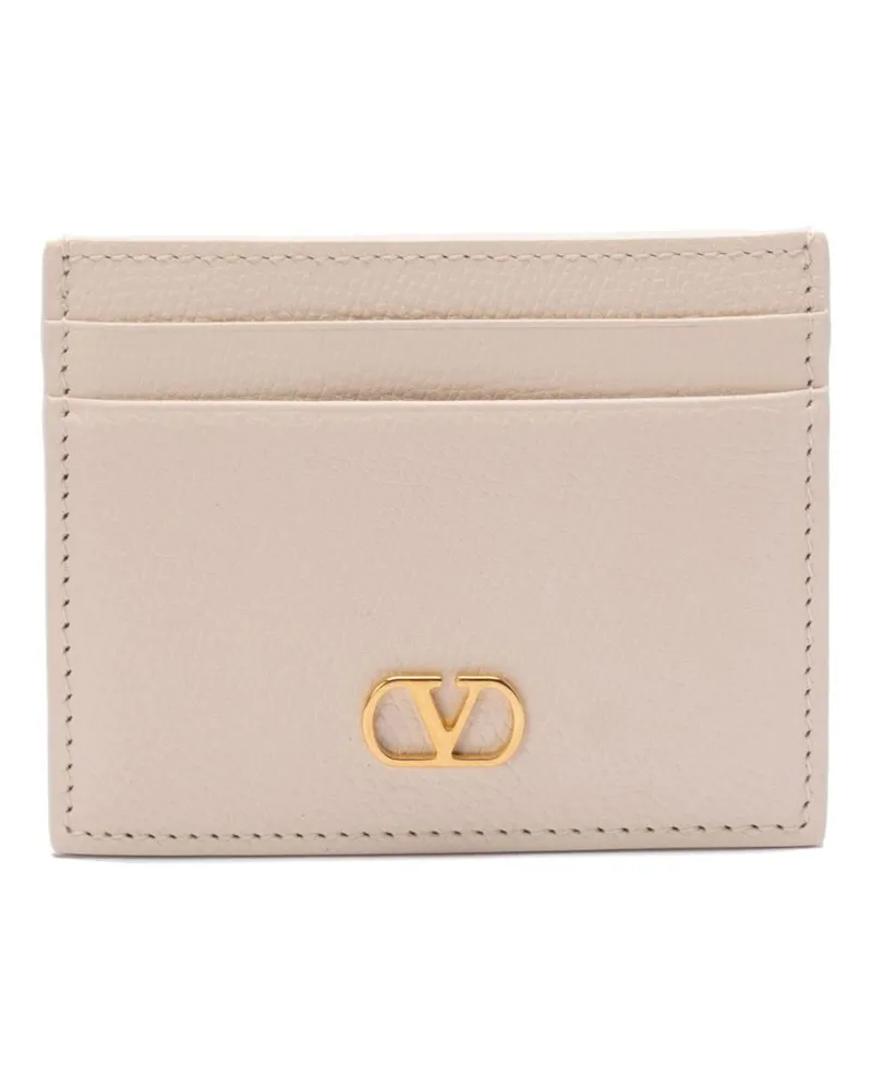 Valentino Garavani Kartenetui mit VLogo-Signature - Nude Nude
