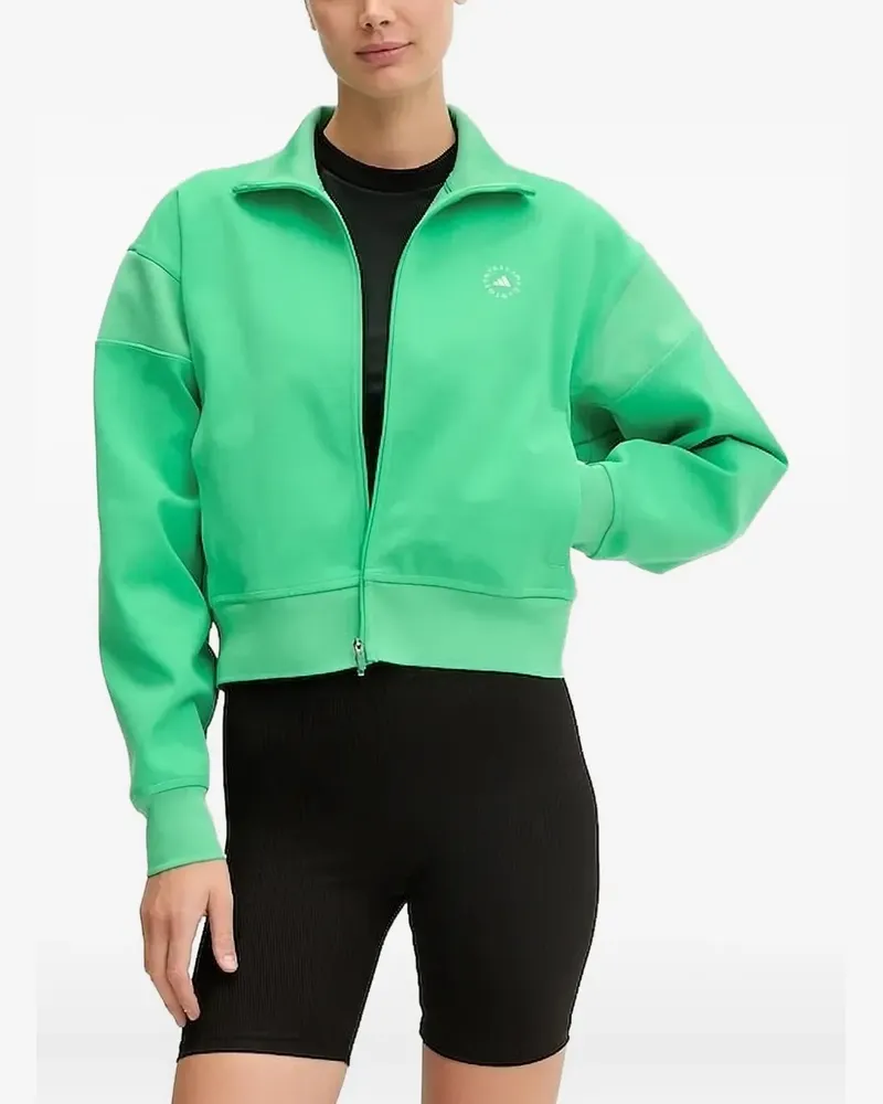 adidas Sweatshirt mit Reißverschluss - Grün Grün