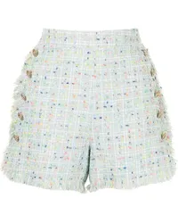 Edward Achour Tweed-Shorts im Matrosen-Look Mehrfarbig