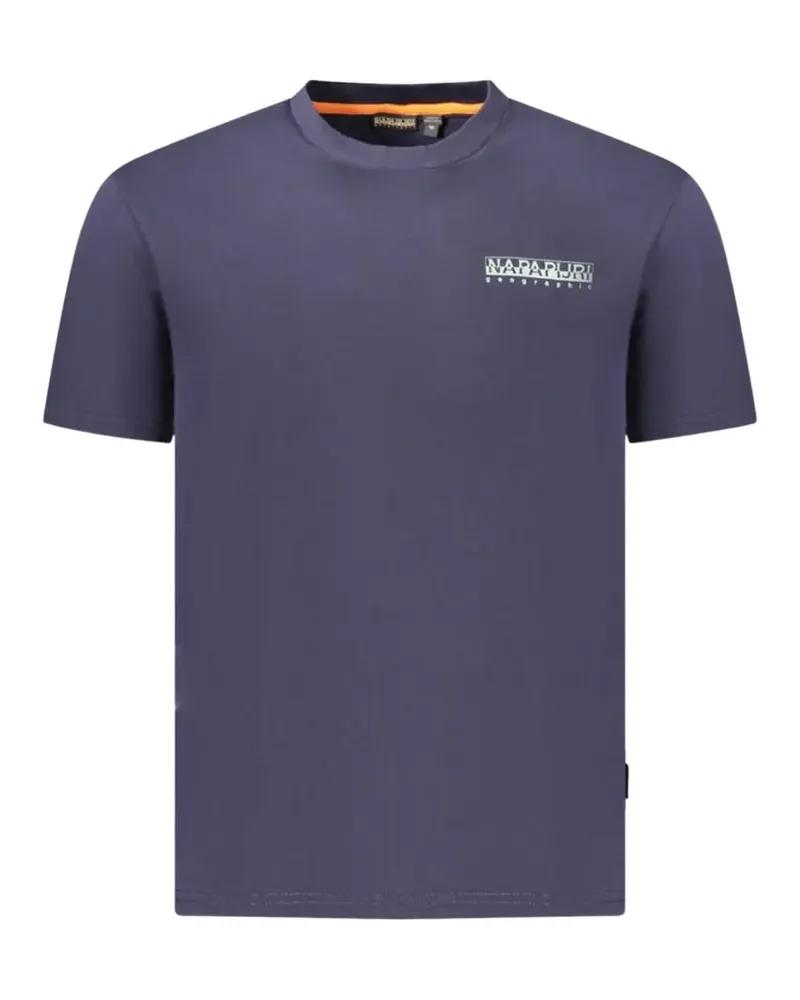 Napapijri T-Shirt mit Logo-Print - Blau Blau