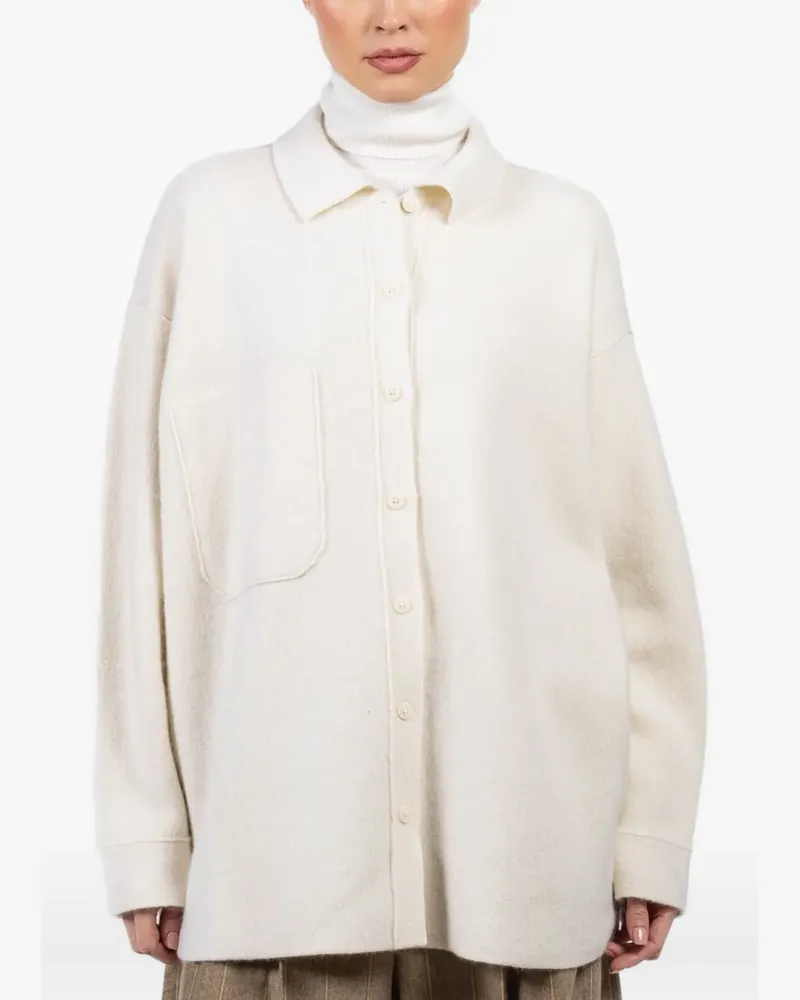 Iris von Arnim Briala pocket button shirts - Weiß Weiß